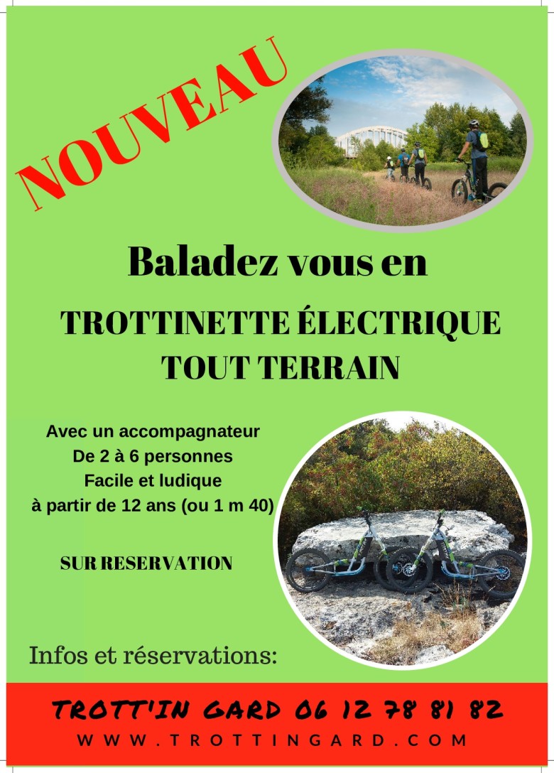 Affiche trottinette 2018 -